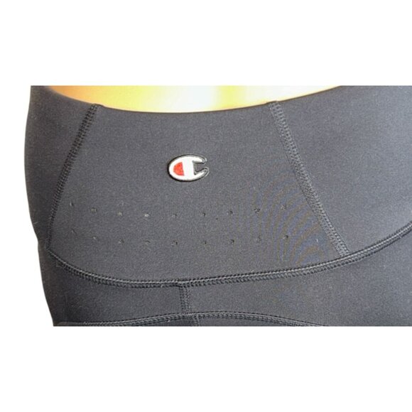 Champion Womens Colorblock Full Length Leggings Small White Black - Picture 6 of 9